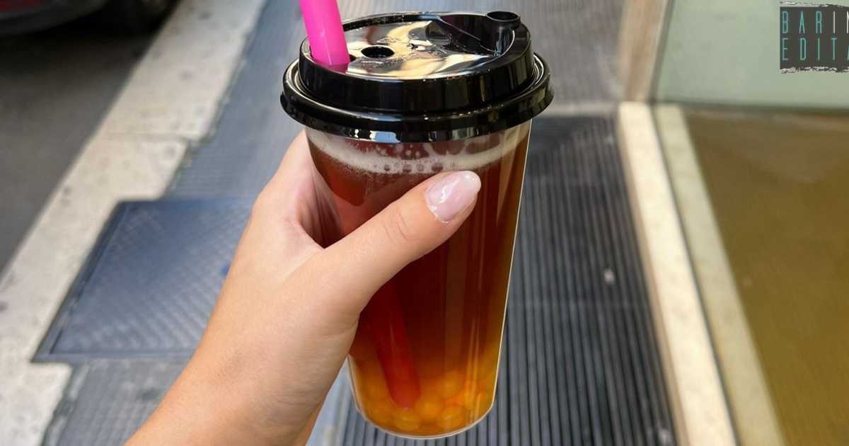 Anche a Bari spopola il Bubble Tea, la bevanda proveniente da Taiwan che "scoppia" in bocca